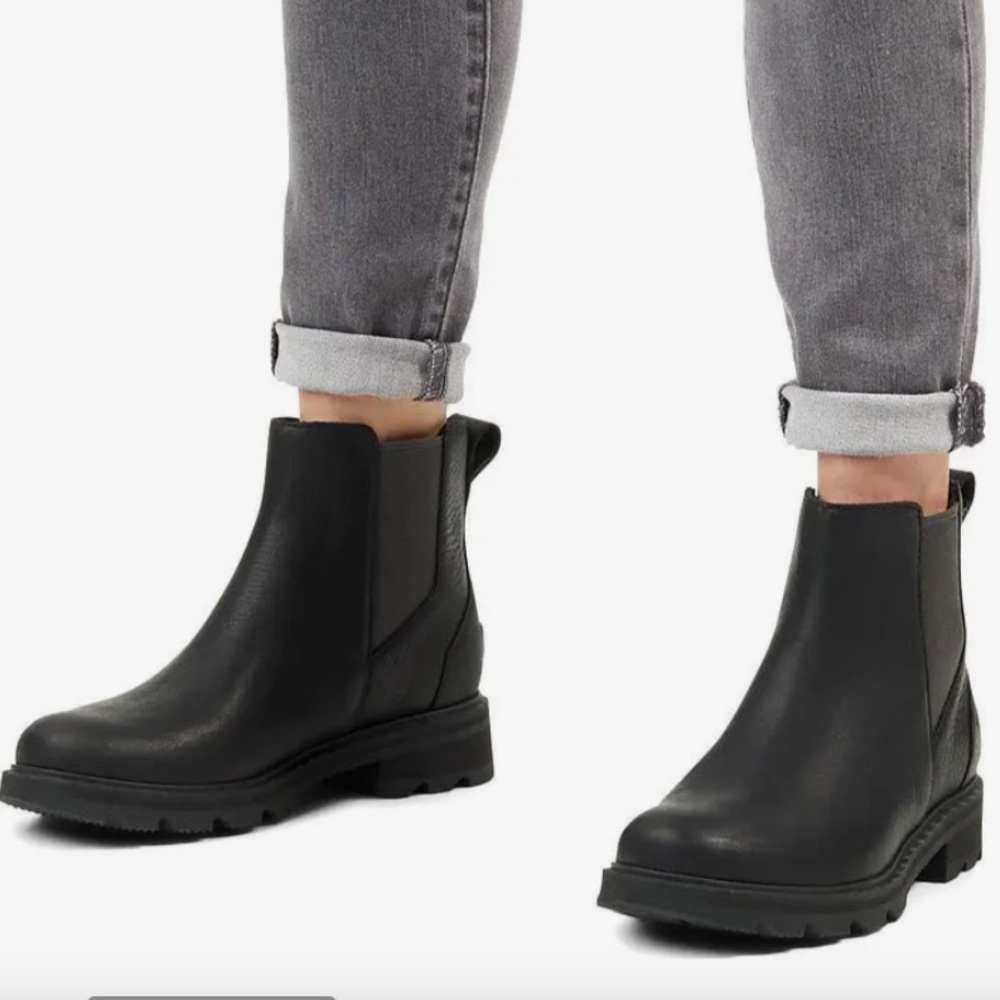 ☔️☔️☔️SOREL Lennox Chelsea Boots - Women's US-8 - Picture 3 of 5